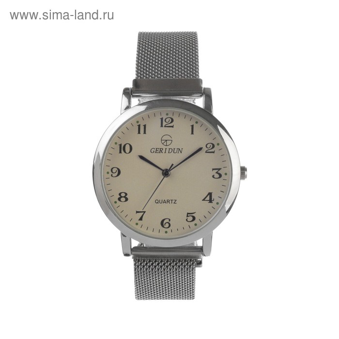 Часы наручные "Парма", кварцевые, l=24 см, d=4 см, ремешок на магните
Часы наручные "Парма", кварцевые, l=24 см, d=4 см, ремешок на магните