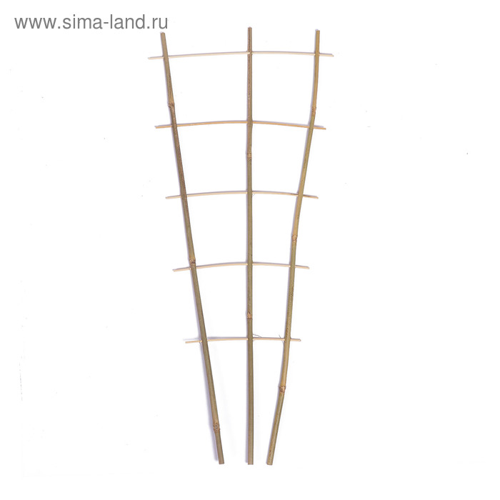 Шпалера, 85 × 36 × 1 см, бамбук, «Двойная», Greengo
Шпалера, 85 × 36 × 1 см, бамбук, «Двойная», Greengo