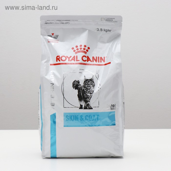 Сухой корм RC Skin and Coat для стерилизованных кошек, с проблемами кожи и шерсти 3,5 кг
Сухой корм RC Skin and Coat для стерилизованных кошек, с проблемами кожи и шерсти 3,5 кг