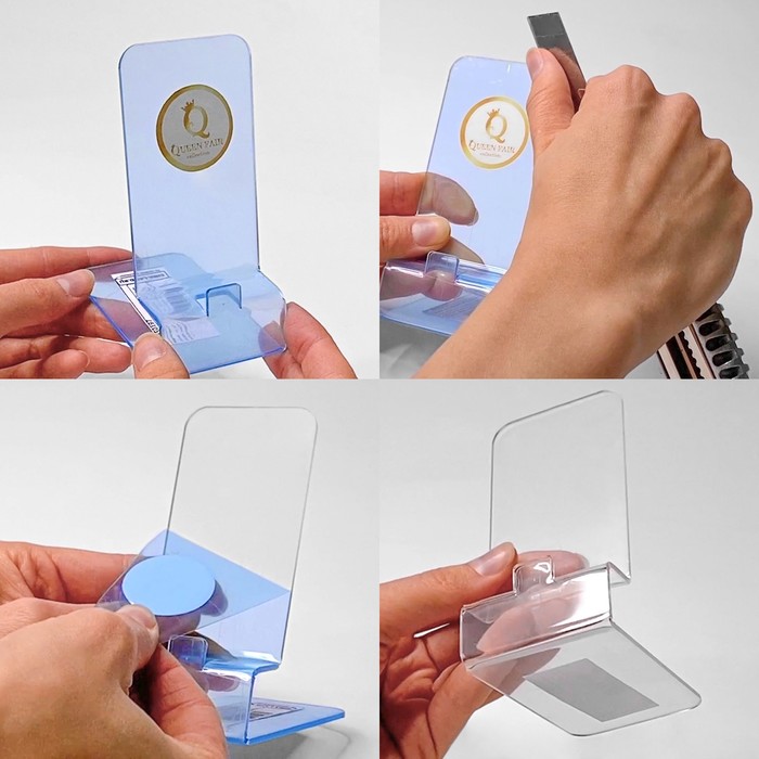 Ценникодержатель на скотче 90x60, прозрачный
Ценникодержатель на скотче 90x60, прозрачный