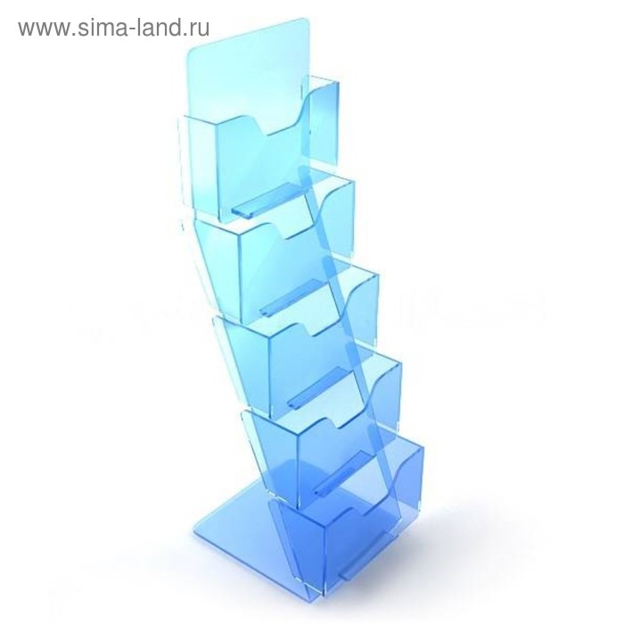 Подставка для визиток пять уровней 90*290, оргстекло 2мм, прозрачный В ЗАЩИТНОЙ ПЛЁНКЕ
Подставка для визиток пять уровней 90*290, оргстекло 2мм, прозрачный В ЗАЩИТНОЙ ПЛЁНКЕ