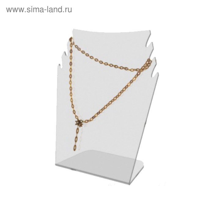 Подставка под колье 170*210*80, оргстекло 3 мм, прозрачный, В ЗАЩИТНОЙ ПЛЁНКЕ
Подставка под колье 170*210*80, оргстекло 3 мм, прозрачный, В ЗАЩИТНОЙ ПЛЁНКЕ