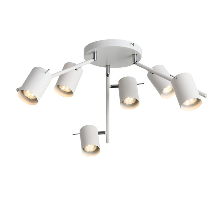 Светильник потолочный St Luce. SL597.502.06. 6х3 Вт, GU10, 3000K, 21х21х42 см, цвет белый
Светильник потолочный St Luce. SL597.502.06. 6х3 Вт, GU10, 3000K, 21х21х42 см, цвет белый