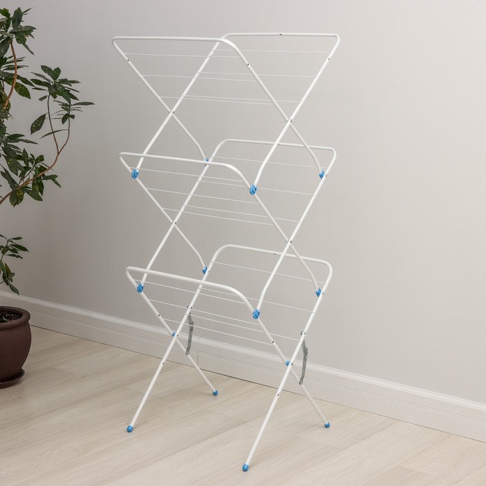 Сушилка для белья напольная СН80/Б, рабочая длина 15 м, цвет белый
Сушилка для белья напольная СН80/Б, рабочая длина 15 м, цвет белый