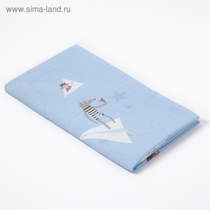 Пелёнка муслиновая Крошка Я «Бумажные самолеты» 75х120 см
Пелёнка муслиновая Крошка Я «Бумажные самолеты» 75х120 см