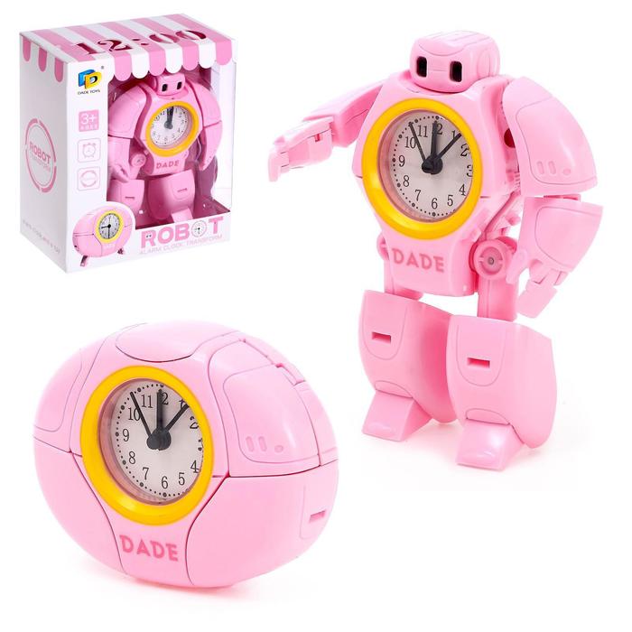 Робот «Будильник», трансформируется, звуковые эффекты, цвет розовый
Робот «Будильник», трансформируется, звуковые эффекты, цвет розовый