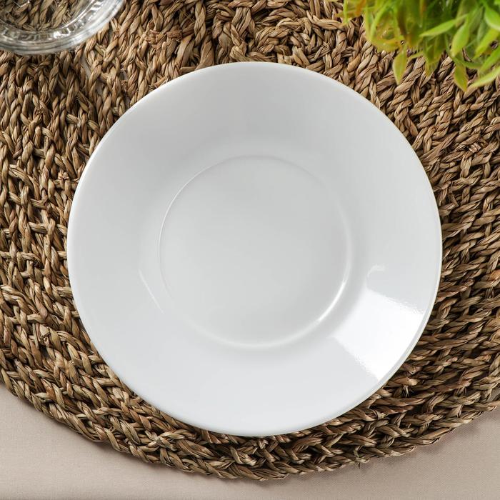 Блюдце, d=16 см, цвет белый
Блюдце, d=16 см, цвет белый