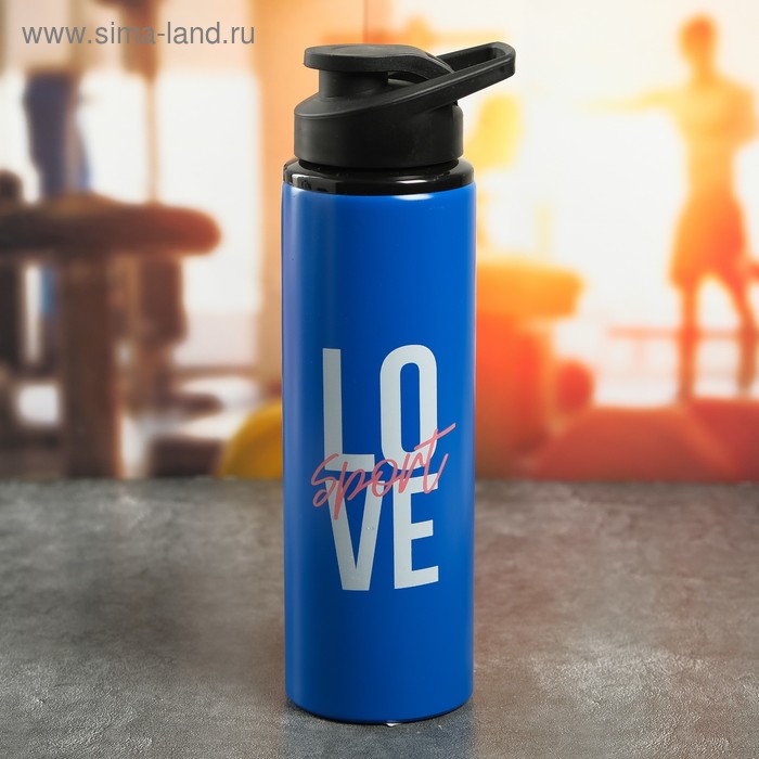 Бутылка металлическая «Love», 900 мл
Бутылка металлическая «Love», 900 мл