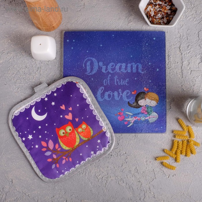 Многофункциональная кухонная доска + прихватка «Мечтаю», 20 х 20 см
Многофункциональная кухонная доска + прихватка «Мечтаю», 20 х 20 см