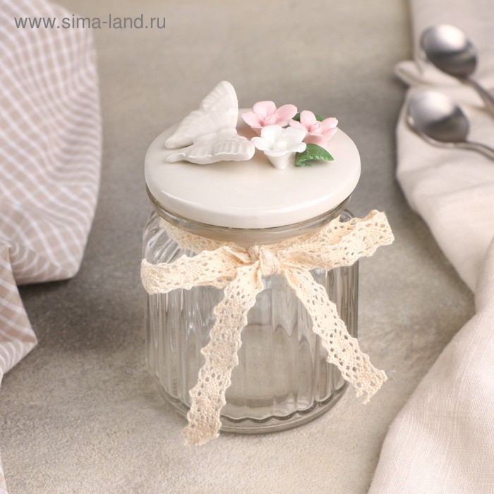 Банка для сыпучих продуктов «Лето», 280 мл, 8×12 см
Банка для сыпучих продуктов «Лето», 280 мл, 8×12 см