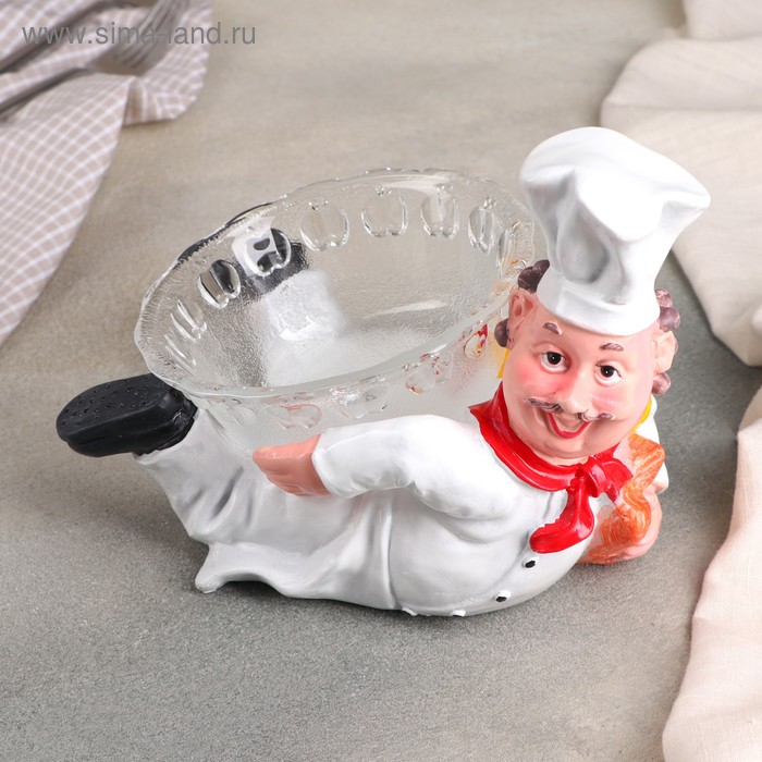 Салатник «Повар», 20×13×17 см, на подставке
Салатник «Повар», 20×13×17 см, на подставке