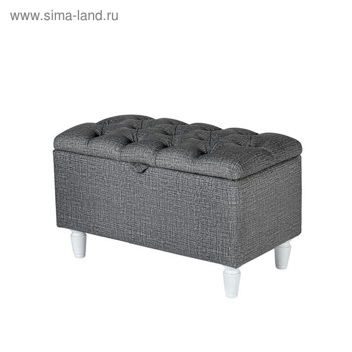 Пуф Венеция 700х400х450 Серый велюр
Пуф Венеция 700х400х450 Серый велюр