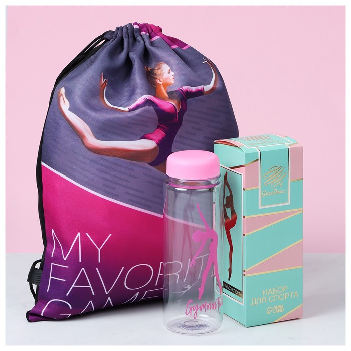 Набор My favorite game: сумка на лямках, бутылка для воды
Набор My favorite game: сумка на лямках, бутылка для воды