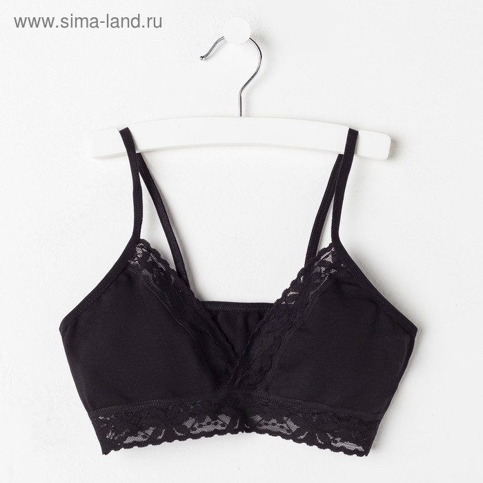 Топ для девочки, цвет чёрный, рост 134-140 см
Топ для девочки, цвет чёрный, рост 134-140 см