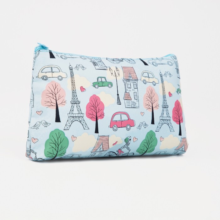 Косметичка на молнии, цвет голубой
Косметичка на молнии, цвет голубой