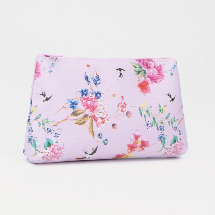 Косметичка на молнии, цвет розовый
Косметичка на молнии, цвет розовый