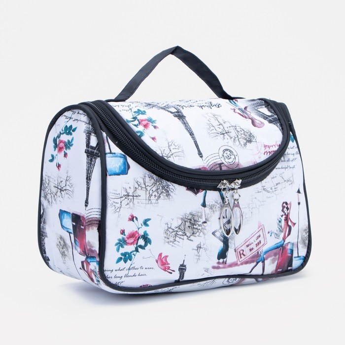 Косметичка на молнии, зеркало, цвет белый
Косметичка на молнии, зеркало, цвет белый