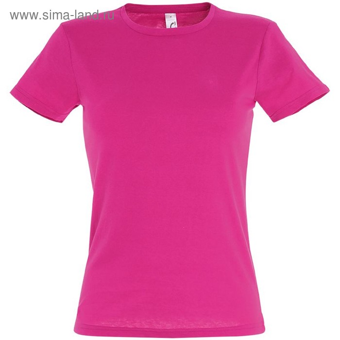 Футболка женская MISS 150, размер S, цвет фуксия 
Футболка женская MISS 150, размер S, цвет фуксия
