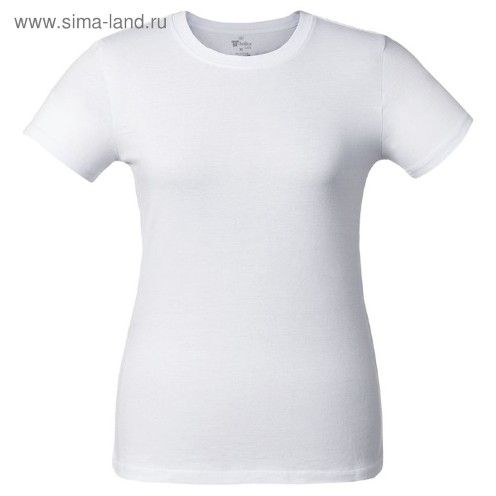 Футболка женская T-bolka Lady, размер M, цвет белый
Футболка женская T-bolka Lady, размер M, цвет белый