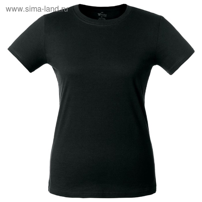 Футболка женская T-bolka Lady, размер M, цвет чёрный 
Футболка женская T-bolka Lady, размер M, цвет чёрный
