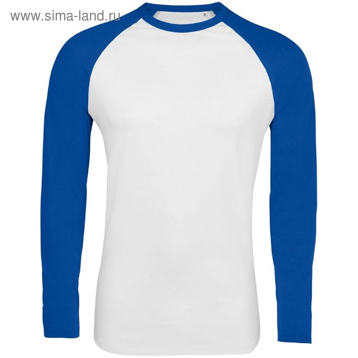 Футболка мужская с длинным рукавом FUNKY LSL, размер XXL, цвет белый, ярко-синий
Футболка мужская с длинным рукавом FUNKY LSL, размер XXL, цвет белый, ярко-синий