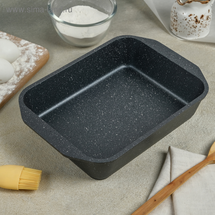 Противень «Гранит», 19×27 см
Противень «Гранит», 19×27 см