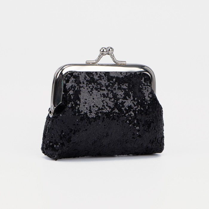 Кошелёк на фермуаре, цвет чёрный
Кошелёк на фермуаре, цвет чёрный