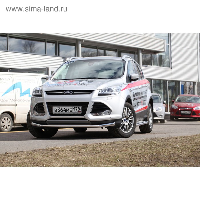 Защита переднего бампера труба d60 Premium высокая, Ford Kuga 2013-2016, FKUG.48.1724
Защита переднего бампера труба d60 Premium высокая, Ford Kuga 2013-2016, FKUG.48.1724