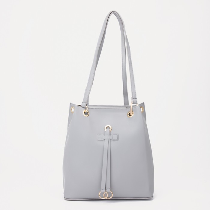 Сумка женская, отдел на молнии, цвет серый
Сумка женская, отдел на молнии, цвет серый