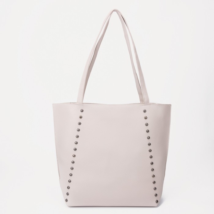 Сумка-шопер, отдел на молнии, цвет серый
Сумка-шопер, отдел на молнии, цвет серый