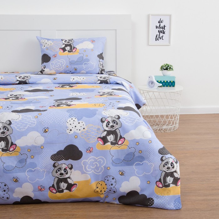 Постельное бельё «Экономь и Я», 1, 5 сп Панды, цвет синий 145х210, 150х210, 50х70 см, бязь
Постельное бельё «Экономь и Я», 1, 5 сп Панды, цвет синий 145х210, 150х210, 50х70 см, бязь