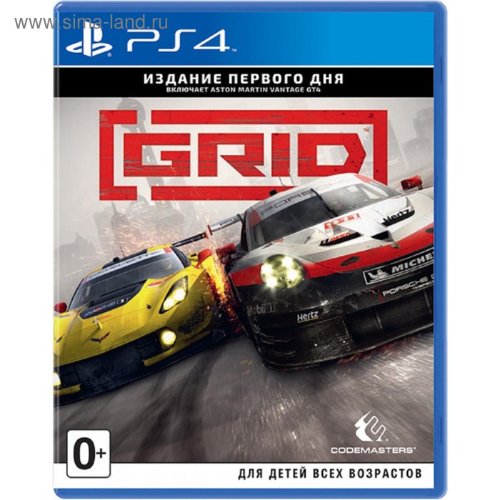 Игра для Sony Playstation 4: Grid Издание первого дня
Игра для Sony Playstation 4: Grid Издание первого дня