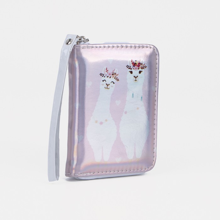 Кошелёк на молнии, цвет розовый
Кошелёк на молнии, цвет розовый