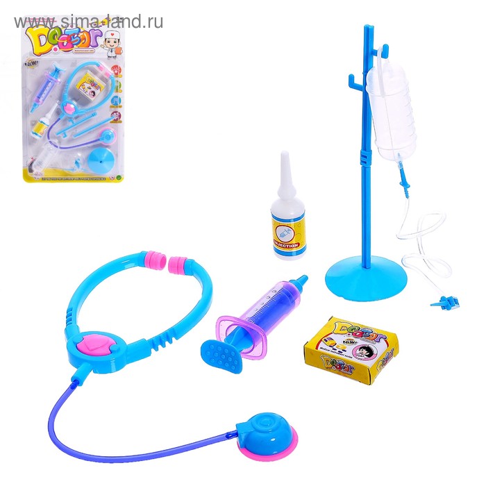 Набор доктора «Лечимся вместе», МИКС
Набор доктора «Лечимся вместе», МИКС