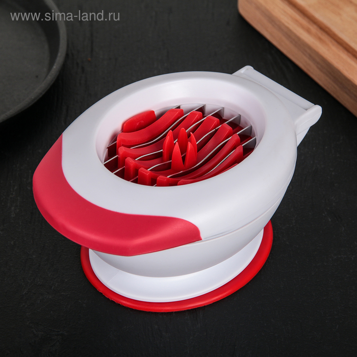 Слайсер для ягод «Клубничка», 10×14 см, нержавеющая сталь
Слайсер для ягод «Клубничка», 10×14 см, нержавеющая сталь