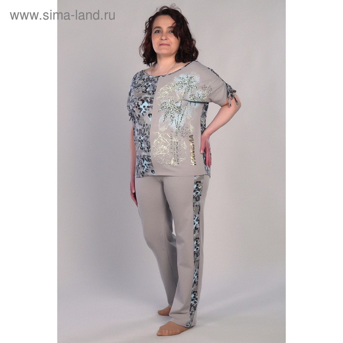 Трикотажный костюм женский, размер 48
Трикотажный костюм женский, размер 48