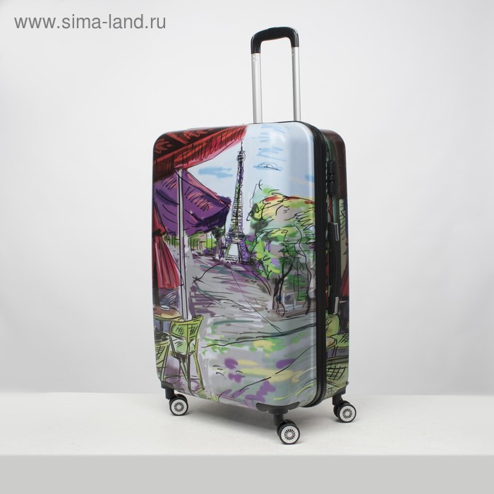 Чемодан большой 28", отдел на молнии, кодовый замок, 4 колеса, цвет разноцветный
Чемодан большой 28", отдел на молнии, кодовый замок, 4 колеса, цвет разноцветный