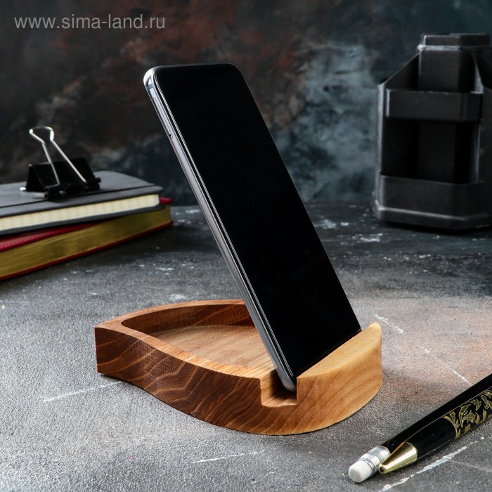 Подставка под телефон "Лист", с отделением под мелочи, массив ясеня, 12.5х10 см
Подставка под телефон "Лист", с отделением под мелочи, массив ясеня, 12.5х10 см