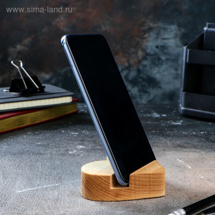 Подставка под телефон "Сердечко", массив ясеня, 9х7.5 см
Подставка под телефон "Сердечко", массив ясеня, 9х7.5 см