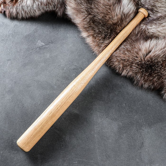 Бита деревянная сувенирная, лакированная, 70 см, массив дуба
Бита деревянная сувенирная, лакированная, 70 см, массив дуба