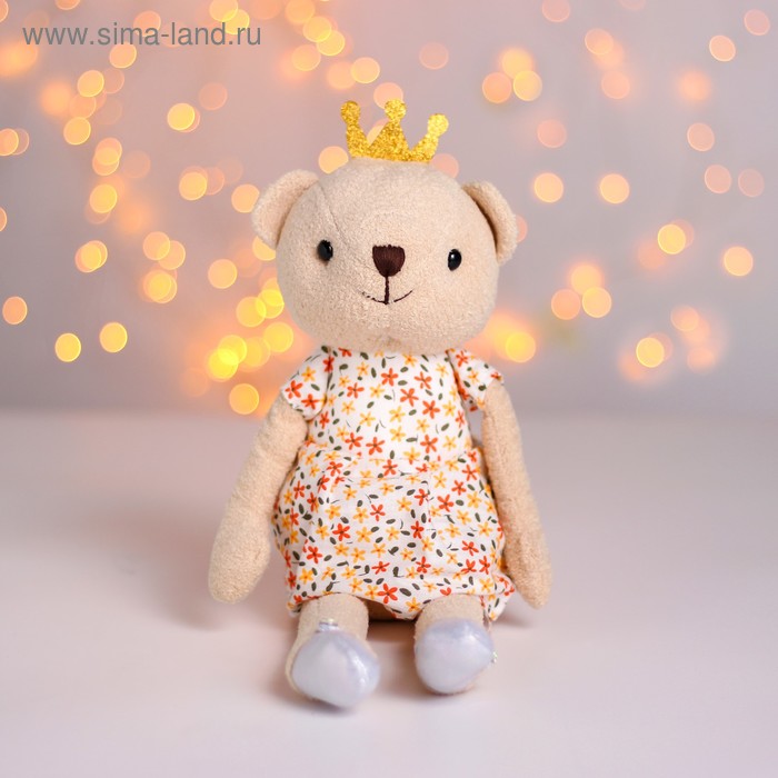 Мягкая игрушка «Мишка с короной»
Мягкая игрушка «Мишка с короной»
