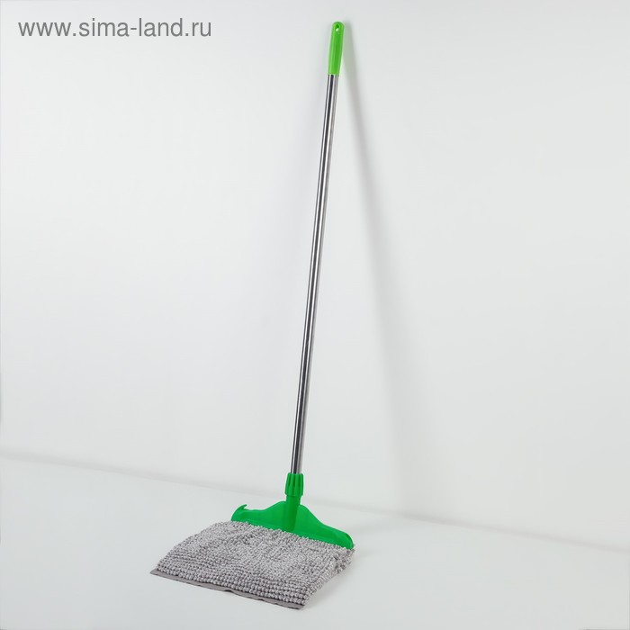 Швабра для мытья пола с насадкой из микрофибры (букля), металлический черенок 30×5×110 см
Швабра для мытья пола с насадкой из микрофибры (букля), металлический черенок 30×5×110 см
