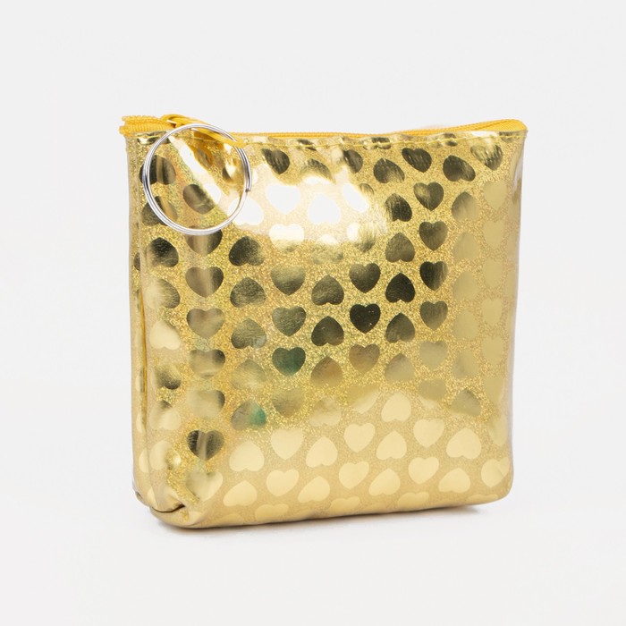 Кошелёк на молнии, цвет золото
Кошелёк на молнии, цвет золото