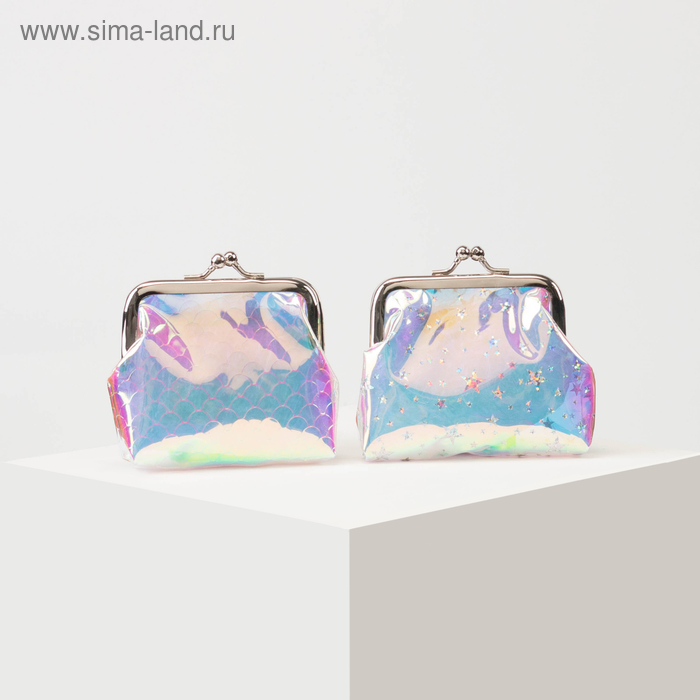Кошелёк, отдел на фермуаре, цвет МИКС
Кошелёк, отдел на фермуаре, цвет МИКС