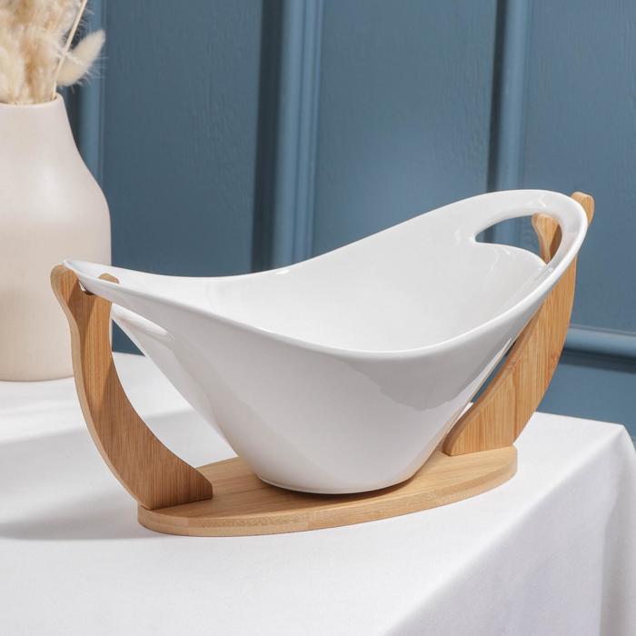 Салатник «Эстет», 2 л, на подставке
Салатник «Эстет», 2 л, на подставке