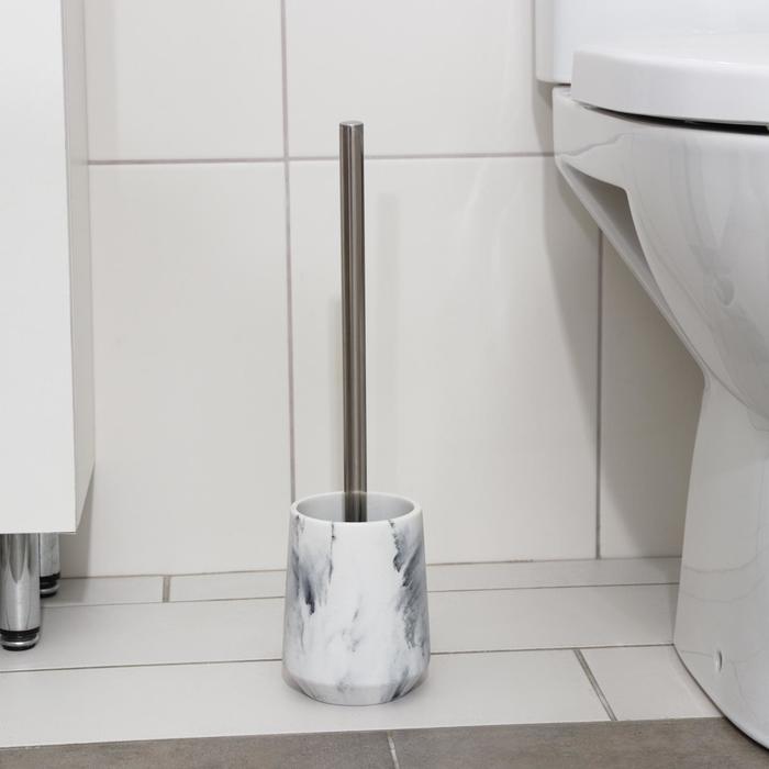 Ёрш для унитаза с подставкой «Мрамор», 10×10×36 см
Ёрш для унитаза с подставкой «Мрамор», 10×10×36 см