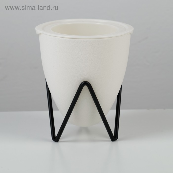 Кашпо с подставкой «Акцент», 11,2×11×12,5 см, цвет белый
Кашпо с подставкой «Акцент», 11,2×11×12,5 см, цвет белый