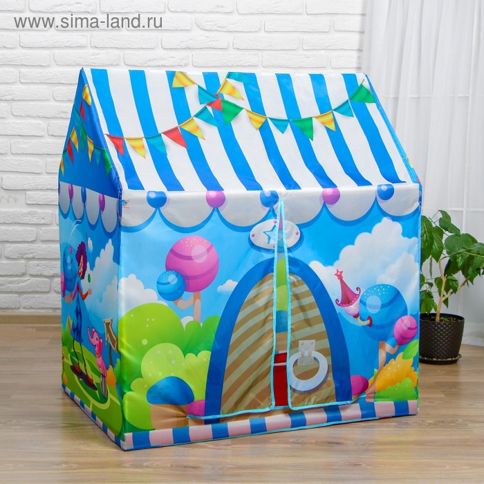 Детская игровая палатка «Цирк» 93×70×103 см
Детская игровая палатка «Цирк» 93×70×103 см