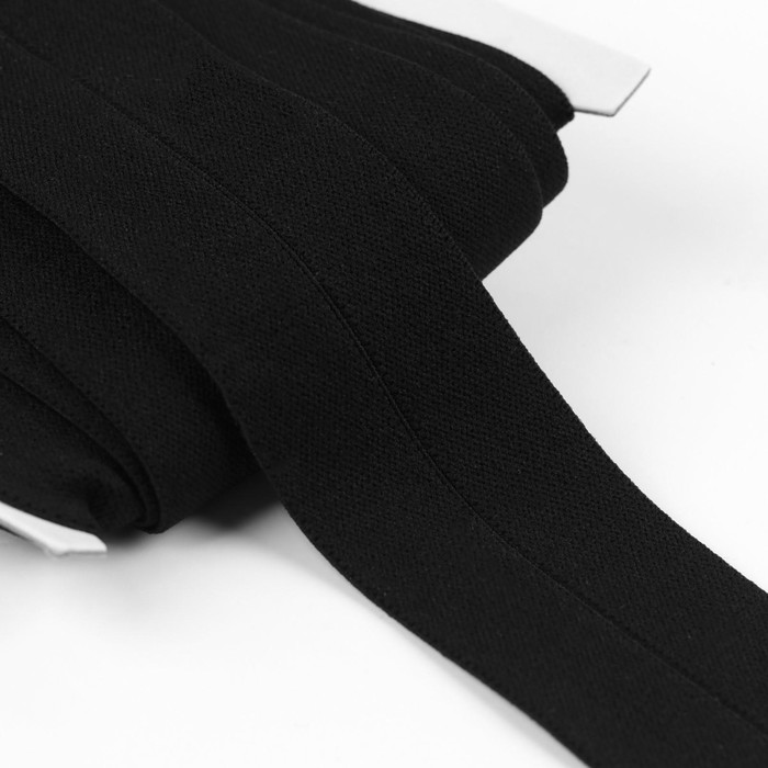 Резинка мягкая с перегибом, 40 мм, 5 ± 1 м, цвет чёрный
Резинка мягкая с перегибом, 40 мм, 5 ± 1 м, цвет чёрный