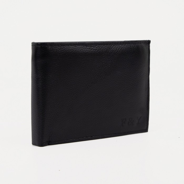 Портмоне без застёжки, для купюр, для карт, цвет чёрный
Портмоне без застёжки, для купюр, для карт, цвет чёрный